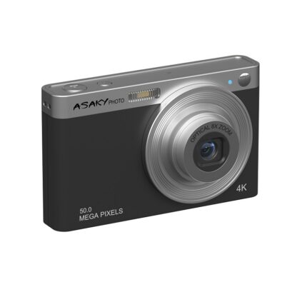 ASAKY DIGITAL CAMERA ROCKET D-8 OPTICAL ZOOM 8X BLACK BD