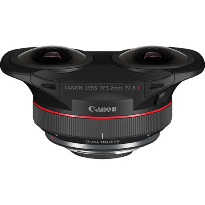 Canon RF 5.2mm f/2.8 L Dual Fisheye 3D VR Lens BD