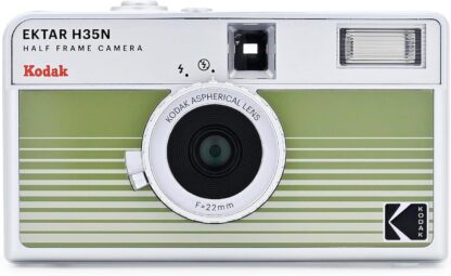 Kodak Ektar H35N Camera NEW Striped Green BD