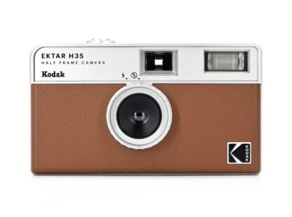 KODAK EKTAR H35 HALF FRAME FILM CAMERA BROWN ANALOGICA BD