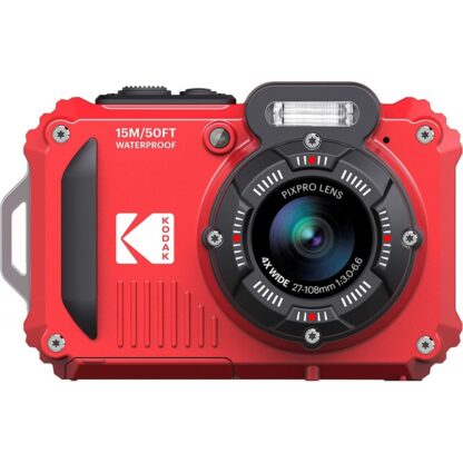 KODAK WATERPROOF CAMERA WPZ2 RED BD