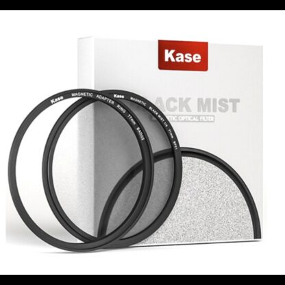 KASE BLACK MIST MAGNETIC FILTER 1/8 CON ADATTATORE MAGNETICO 82 MM BD