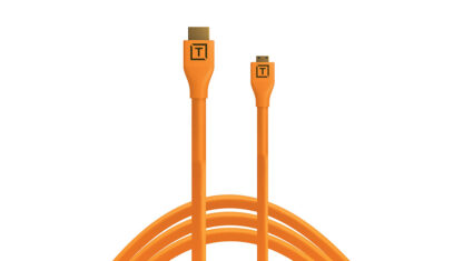 Tether Tools TetherPro cavo HDMI da Micro a HDMI 2.0 4.6m arancio BD