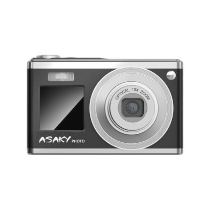 ASAKY PHOTO DIGITAL DUAL SCREEN CAMERA 60MP ORBIT X-10 BLACK BD