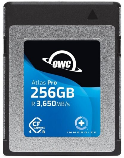 OWC CFXB4P00256 ATLAS PRO 256GB HIGH-PERFORMANCE CFEXPRESS TYPE B 4.0 MEMORY CARD R3650 MB/S -W3000 BD