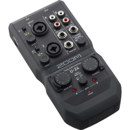 Zoom U-24 USB-B Audio Interfaccia 2in/4out BD