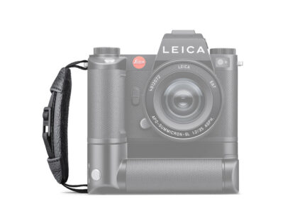 LEICA Cinghia da polso per impugnatura multifunzione HG-SCL7, pelle di cervo, nero BD