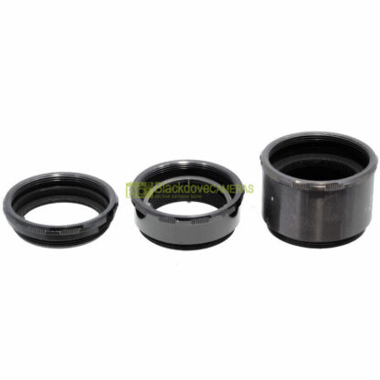 Kit Anelli prolunga Macro per fotocamere M42 a vite 42x1 Close-up extension tube - immagine 5