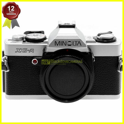 Minolta X-GA silver fotocamera reflex automatica, otturatore elettronico XGA