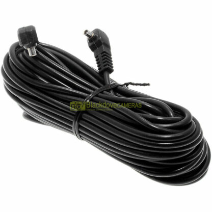 Cavo sincro flash da 8 metri Femmina/femmina. Sincro flash cable 8m. - immagine 3