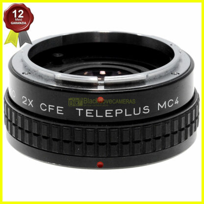 Moltiplicatore di focale 2x Kenko Teleplus MC4 CFE per fotocamere Canon FD e FL