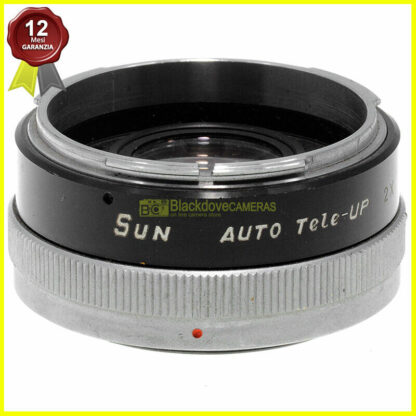 Moltiplicatore di focale 2x Sun Auto Tele-Up per fotocamere Canon FD e FL