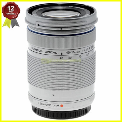 Olympus Zuiko 40/150mm f4-5,6 R ED Silver Obiettivo per fotocamere MFT micro 4/3