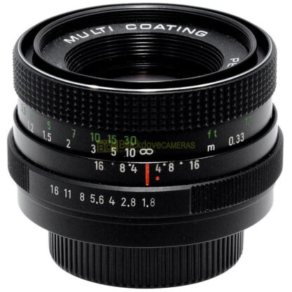 Pentacon 50mm. f1,8 Auto obiettivo per reflex con innesto a vite M42 (42x1). - immagine 3