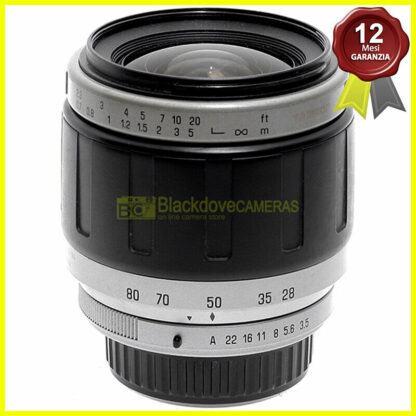 Pentax AF zoom Tamron 28/80mm. f3,5-5,6, per fotocamere a pellicola e digitali.