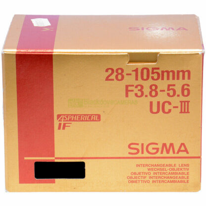 Sigma 28/105mm f3,8-5,6 UC III obiettivo per Reflex Pentax analogiche e digitali - immagine 7