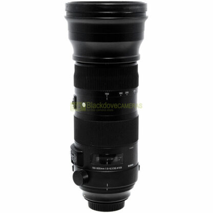 Sigma AF 150-600mm. f5-6,3 DG Sport. Obiettivo Full Frame per reflex Canon EOS. - immagine 3