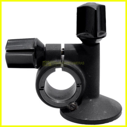 Sinar rail clamp tripod head adapter. Supporto per slitta banco ottico 514.71.