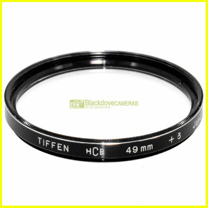 49mm. aggiuntivo macro +3 diottrie Tiffen HCE per obiettivi M49 Closeup adapter