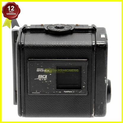 Magazzino con film holder 220 originale per fotocamere Zenza Bronica SQ. Dorso.