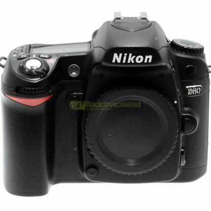 Nikon D80 body fotocamera reflex digitale Macchina fotografica. - immagine 3