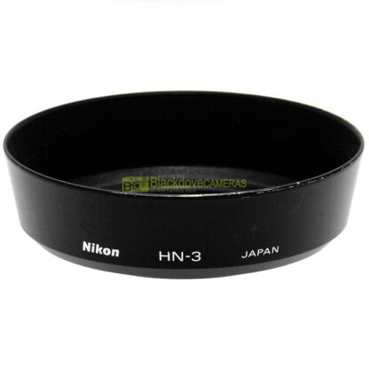 Nikon HN-3 Paraluce originale per obiettivi 35mm e 50mm, con vite 52mm. HN3 hood - immagine 3