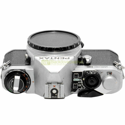 Fotocamera Pentax ME Super argento reflex automatica a pellicola. Revisionata - immagine 5