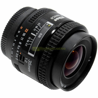 Nikon AF Nikkor 35mm f2 Japan obiettivo per fotocamere digitali e a pellicola - immagine 4