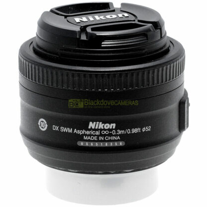 Nikon AFS Nikkor 35mm. f1,8 G DX obiettivo per fotocamere reflex digitali APS - immagine 5