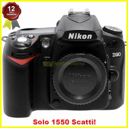 Nikon D90 body fotocamera digitale reflex. Macchina fotografica. Video HD