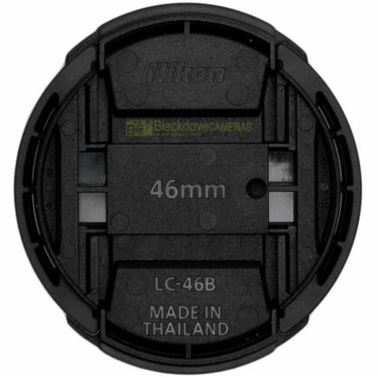 Nikon LC-46b tappo copri-obiettivo anteriore 46mm. ORIGINALE LC46 lens cover - immagine 4