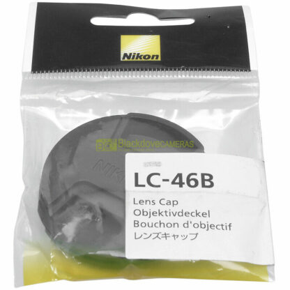 Nikon LC-46b tappo copri-obiettivo anteriore 46mm. ORIGINALE LC46 lens cover - immagine 5