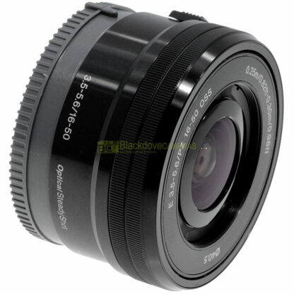 Obiettivo Sony E 16/50mm f3,5-5,6 OSS PZ Black per fotocamere Sony E-Mount e NEX - immagine 4