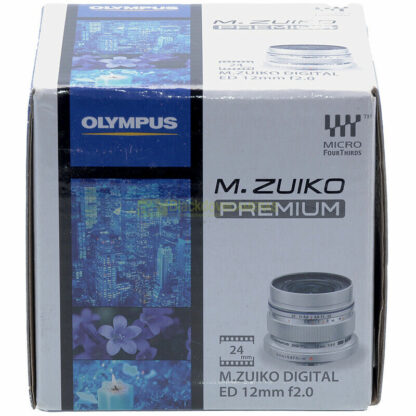 Olympus M Zuiko digital 12mm f2 MSC Black Obiettivo grandangolare MFT micro 4/3 - immagine 6