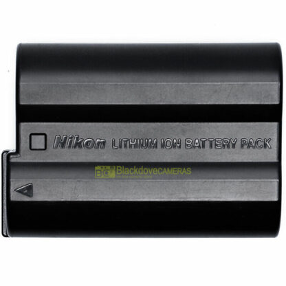 Batteria Nikon EN-EL15 per fotocamere D800 D750 D600 D610 D7200 D7100 D7000 ecc. - immagine 3