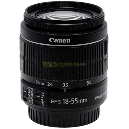 Canon EF-S 18/55mm. f3,5-5,6 IS II. Obiettivo autofocus per digitali APS - immagine 3