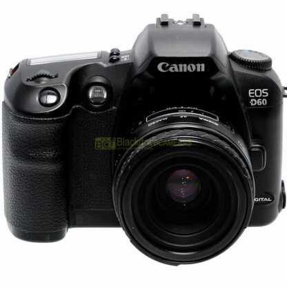 Canon EOS D60 fotocamera con obiettivo Sigma 50mm f2,8 Macro Digital Closeup kit - immagine 3