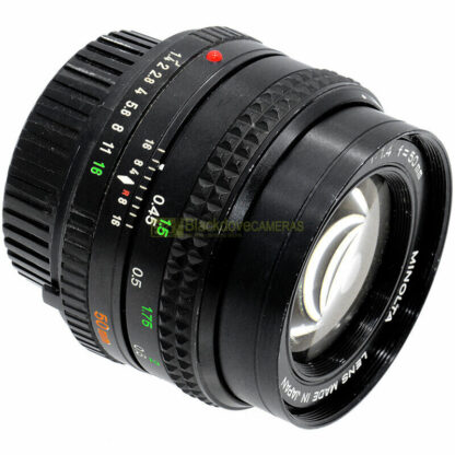 Minolta MD Rokkor X 50mm f1,4 obiettivo per fotocamere a pellicola MC MD SR - immagine 4