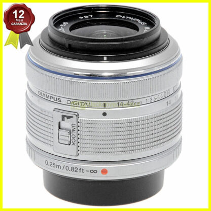 Olympus Zuiko 14/42mm f3,5-5,6 II R MSC Obiettivo per fotocamere MFT micro 4/3.