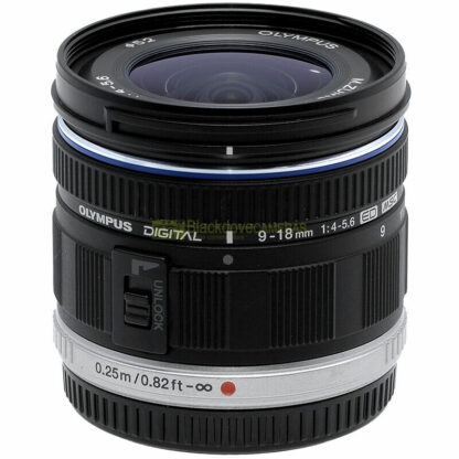 Olympus Zuiko 9/18mm f4-5,6 ED Obiettivo per fotocamere micro 4/3 MFT 9-18 mm. - immagine 3