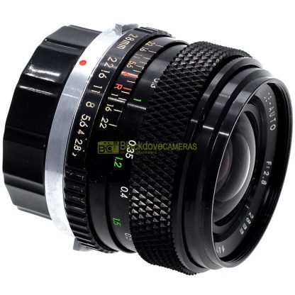 Soligor 28mm. f2,8 wide-auto Obiettivo per fotocamere reflex Olympus OM - immagine 4