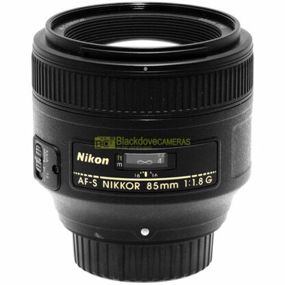 Obiettivo Nikon AF-S Nikkor 85mm. f1,8 G Tele Full Frame da ritratto. FX-DX. - immagine 3