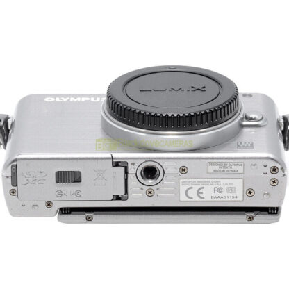 Olympus Pen E-PL3 body Silver Fotocamera digitale Mirrorless Micro 4/3 MFT - immagine 6