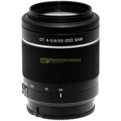 Sony AF 55/200mm f4-5,6 SAM DT per fotocamere digitali A-Mount Sony e Minolta AF - immagine 3