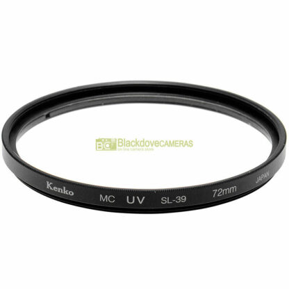 72mm Filtro MC UV SL-39 Kenko per obiettivi a vite M72. Ultra-Violet filter - immagine 3