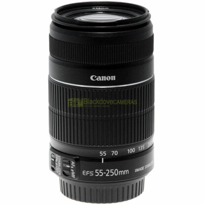 Canon EF-S 55/250mm f4-5,6 IS II Obiettivo zoom AF per fotocamere digitali APS-C - immagine 3