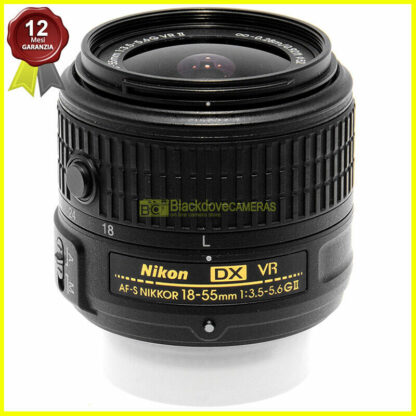 Nikon AF-S 18/55mm f/3,5-5.6 G DX VR II obiettivo zoom per fotocamere digitali.