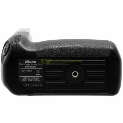 Nikon MB-D200 impugnatura verticale per Nikon D200 e Fujifilm S5. Battery grip. - immagine 5