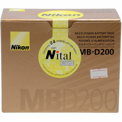 Nikon MB-D200 impugnatura verticale per Nikon D200 e Fujifilm S5. Battery grip. - immagine 7