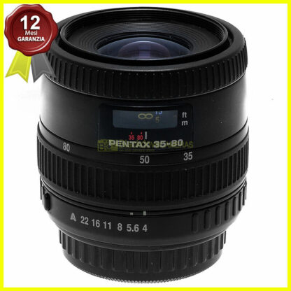 Pentax AF obiettivo zoom 35/80mm f 4-5,6 autofocus per fotocamere reflex.